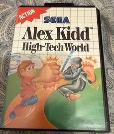 Sega Master System Alex Kidd High Tech World
