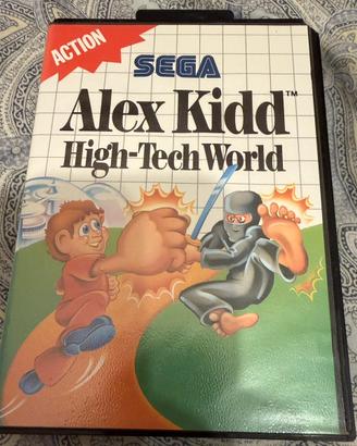 Sega Master System Alex Kidd High Tech World