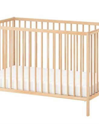 letto ikea + materasso
Lettino, faggio, 60x120 cm