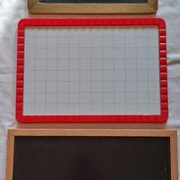 3 lavagnette per scrivere 