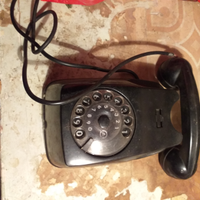 Telefono da muro vintage a disco siemens