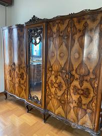 Armadio stile chippendale, anni 50