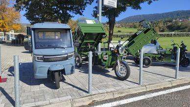 MOTOCARRO ELETTRICO CASSONE RIBALTABILE AUTOMATICO