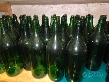 Bottiglie vetro 2 litri e 0.75 litri