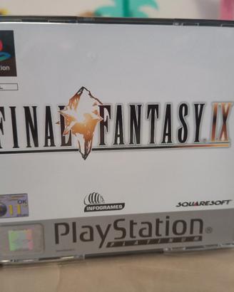 PS1 Platinum - Final Fantasy IX PAL