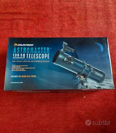 Telescopio Celestron AstroMaster 130EQ con borsa