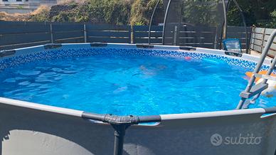 PISCINA FUORI TERRA BESTWAY STEEL PRO MAX 366x122 
