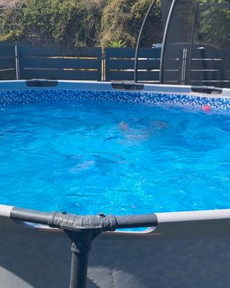 PISCINA FUORI TERRA BESTWAY STEEL PRO MAX 366x122 