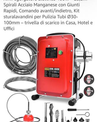 XIIW Sgorgatore Elettrico 400W