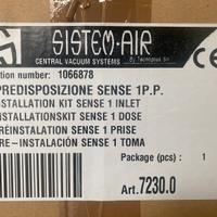 Sistem-Air n. 2 Kit predisposizione aspirapolvere