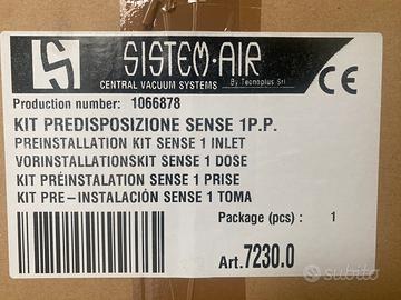 Sistem-Air n. 2 Kit predisposizione aspirapolvere