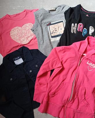 Abbigliamento bambina 4 anni - 5 capi- lotto unico