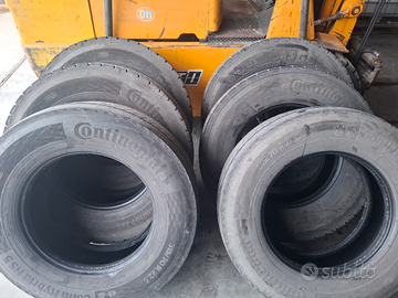 Set gomme camion continental HS 5. 315/70 r22.5