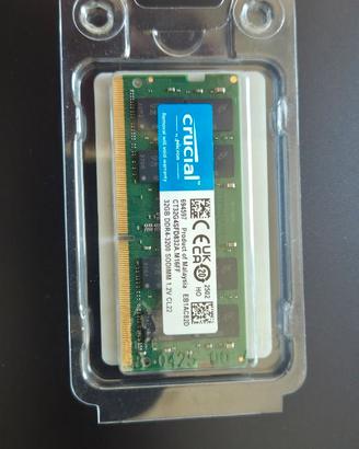Ram notebook DDR4 32gb Sodimm