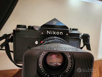 nikon F ftn eye level black + elmarit 28mm f2.8