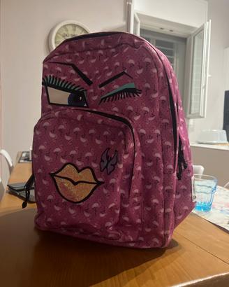 Zaino spazioso a piu scompartimenti per scuola