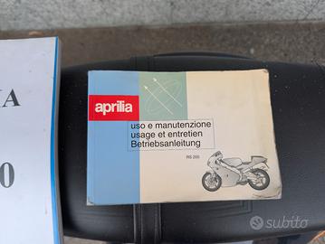 Manuale Aprilia RS 250 uso manutenzione 