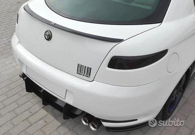 Estrattore posteriore racing alfa romeo gt