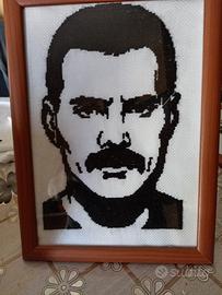 Freddy mercury punto a croce