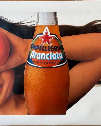 TESTA ARMANDO ARANCIATA SANPELLEGRINO POSTER