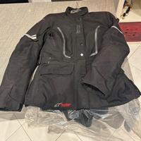 Completo da moto donna alpinestar