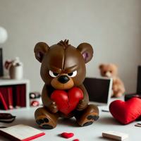 Orsacchiotto decorativo con cuore