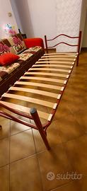 telaio con materasso