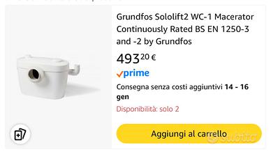 Trituratore wc sanitrit
