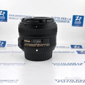 NIKON AF-S 50 f1.8 G + GARANZIA USATO