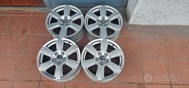 4 cerchi 17 Originali Audi A3 A4 A6 Q3 TT