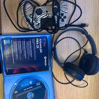 Fifa 23,cuffie per ps e altro e controller + cavo