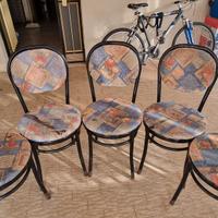 Sedie in metallo stile Bistrot 