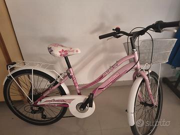 bicicletta cannellini per bambina di 8-10-11 anni