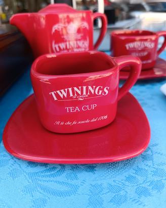 set  da tè twinings completo per 6 persone
