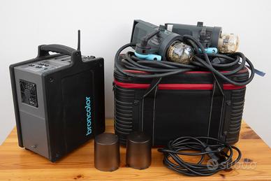 Broncolor generatore Verso A4 2400 + 2 torce