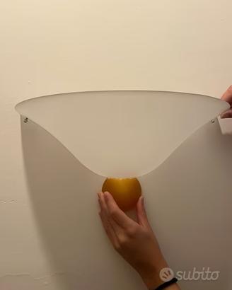4 Appliques, 1 lampadario e 1 plafoniera 