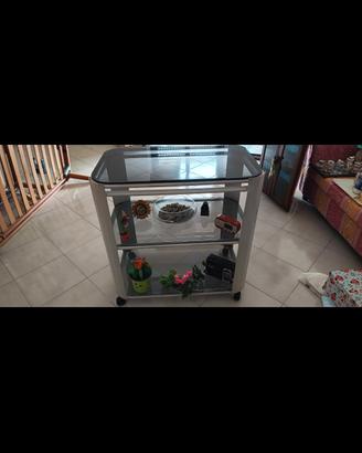 Mobile porta tv in vetro