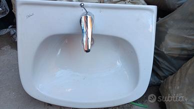 Lavabo lavandino dolomite con miscelatore