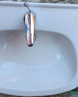 Lavabo lavandino dolomite con miscelatore