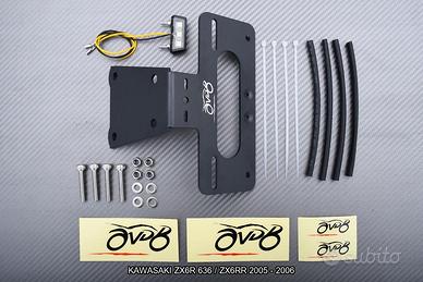 Portatarga corto KAWASAKI ZX6R 636 ZX6RR 2005 2006
