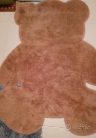 Tappeto morbidissimo a forma di orsacchiotto