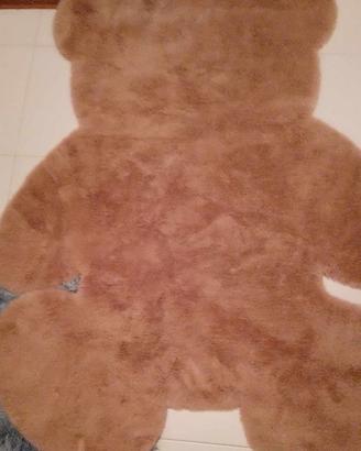 Tappeto morbidissimo a forma di orsacchiotto