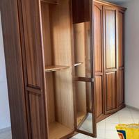 Mobile Armadio 6 ante Marrone Camera