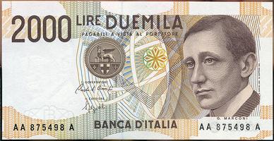 2.000 LIRE Marconi AA875498A FDS  Ciampi-Speziali