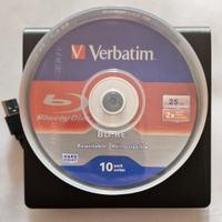 Masterizzatore Blu-ray e Verbatim BD-RE
