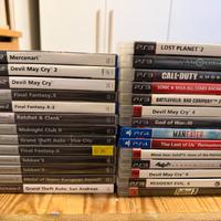Giochi originali playstation ps2,ps3,ps4