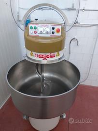 Impastatrice a spirale + spezzatrice professionali