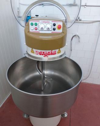 Impastatrice a spirale + spezzatrice professionali