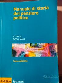 Libro di testo universitario Storia del Pensiero 