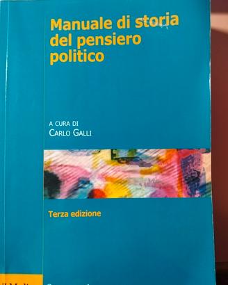 Libro di testo universitario Storia del Pensiero 